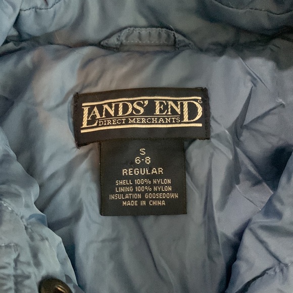 NWOT Lands End Puffer Jacket Size Small - Picture 3 of 4